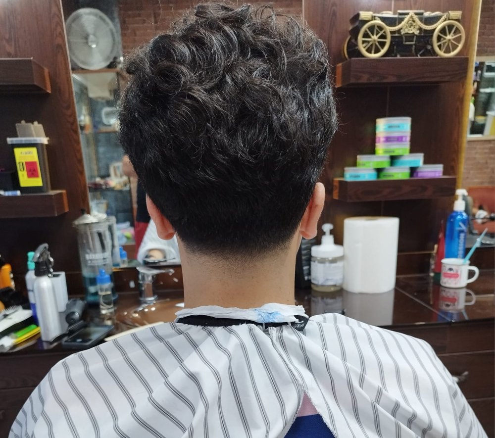 Corte de pelo en Omar's Barber Shop Benidorm