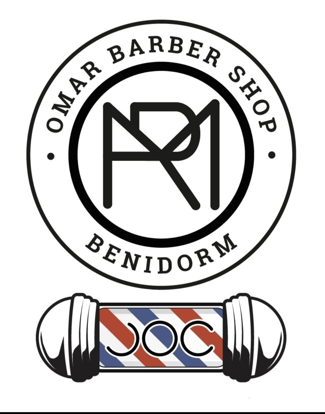 Omar's Barber Shop logo